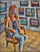 Allie at the Gallery 2019